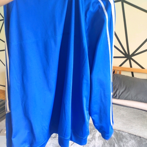 Adidas Blue Zipper Jacket - Picture 6 of 7